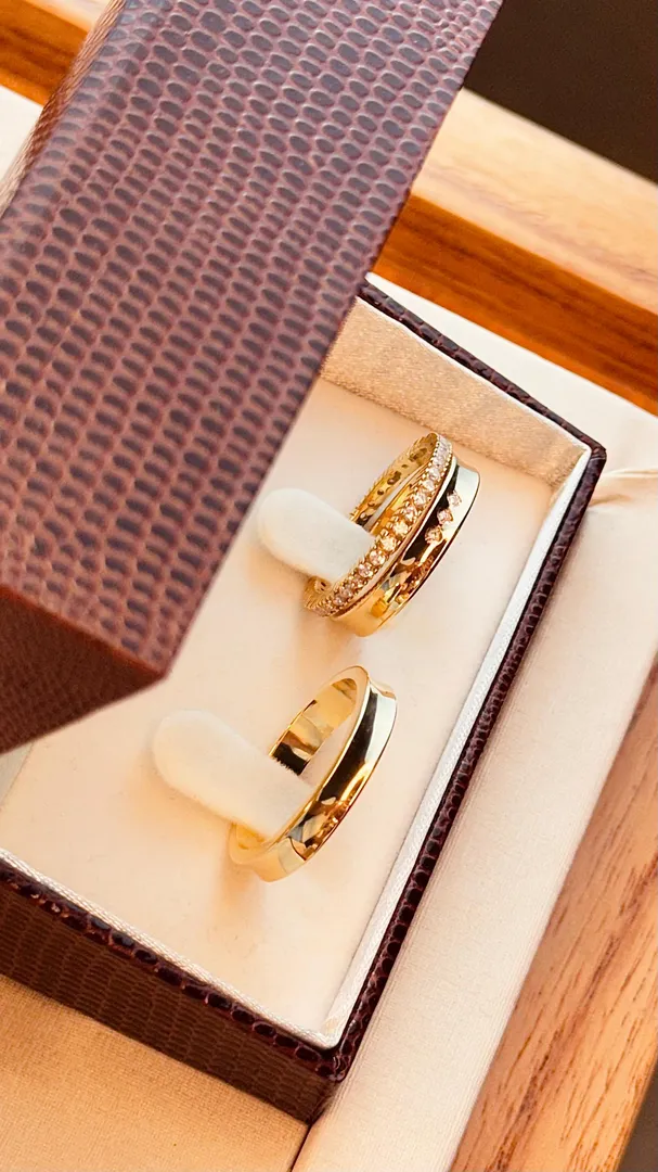 Alianças especiais para casamento